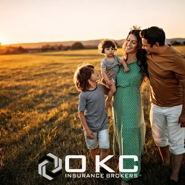 Happy family - OKC Insurance Brokers